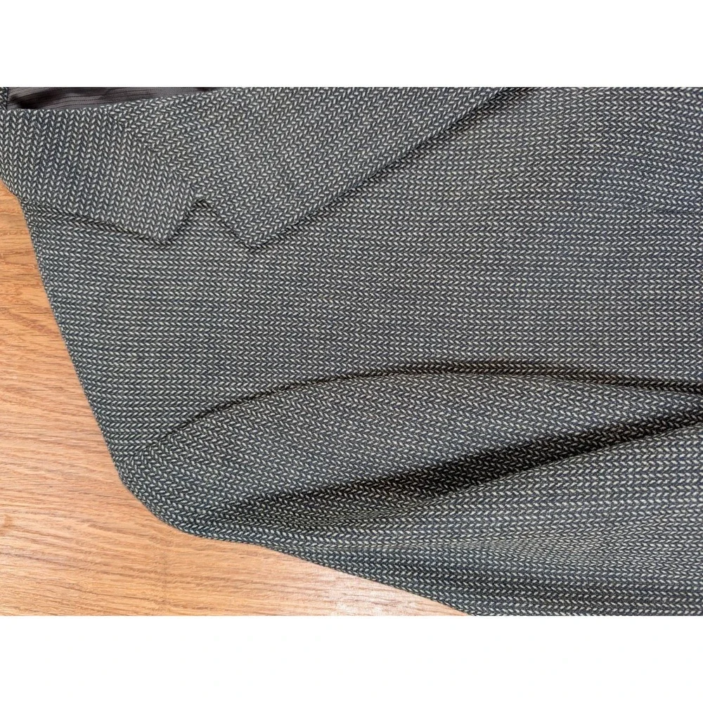 Pal Zileri 56L EU (46L US) Sport‎ Coat Brown Herringbone Virgin Wool Made Italy